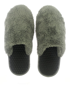 Bumpers massage slippers //  Black & Grey